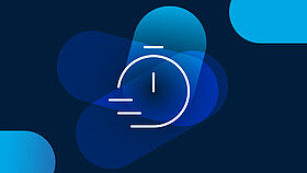 White stopwatch icon