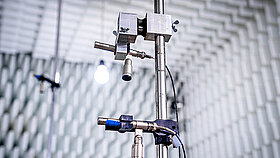 A section of the sound measurement room at the TQ-PCC