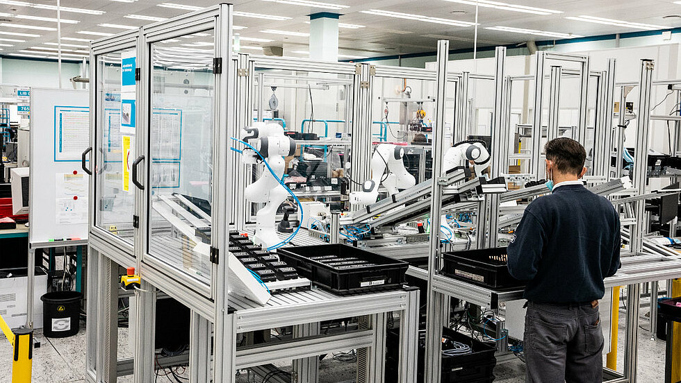 Zusammenarbeit mit Cobot
