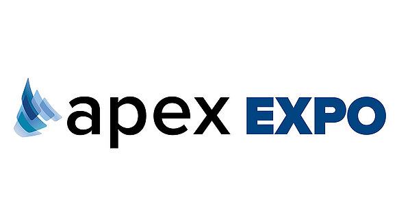 Logo for apex expo