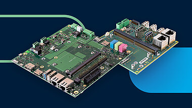 Zwei Carrier Boards von TQ
