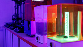 3D Drucker bunte Behälter