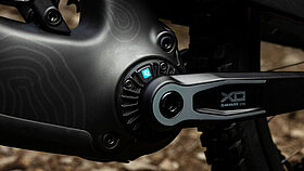 Nahaufnahme des TQ-HPR50 E-Bike Antrieb