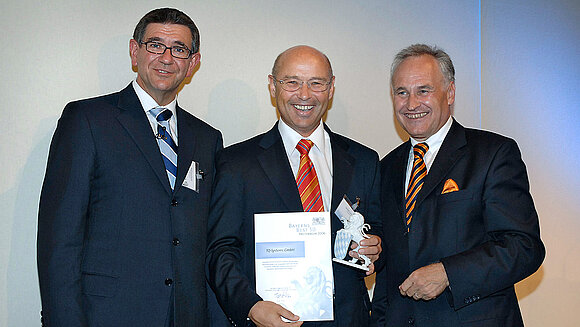 Auszeichnung als "Bayerns Best 50"-Unternehmen für dynamische Unternehmensentwicklung 