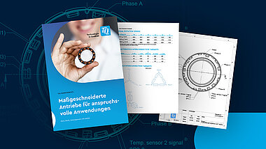 Drei Infoblätter von TQ-RoboDrive