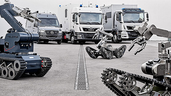 Various unmanned vehicles