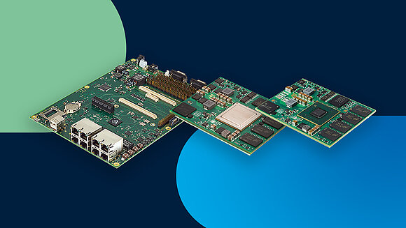 Drei Embedded Module mit Power Architektur von TQ