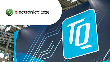 TQ Logo and electronica 2026 Logo