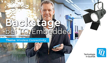 Backstage bei Embedded Harald Maier Wireless Connectivity