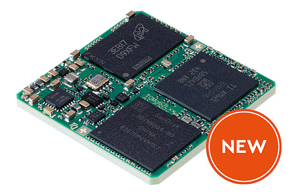 Product image of the embedded module TQMa62LxxOA-S with New Button