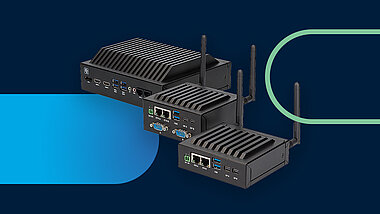 Drei Box PCs von TQ