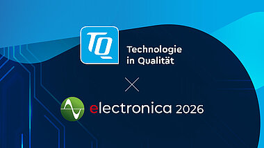 TQ Logo und electronica 2026 Logo