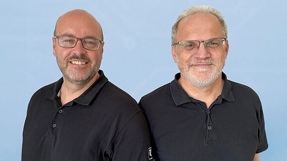 Michael Staltmayr und Thomas Zitzelsberger vom TQ-PCC