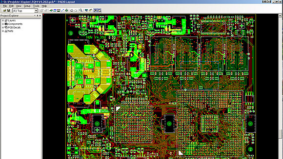 CAD system circuit diagram