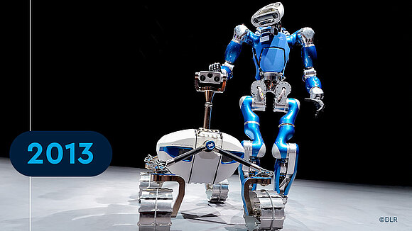 TORO walking robot with frameless motors and the year 2013