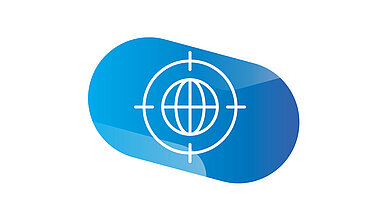 Icon of a globe