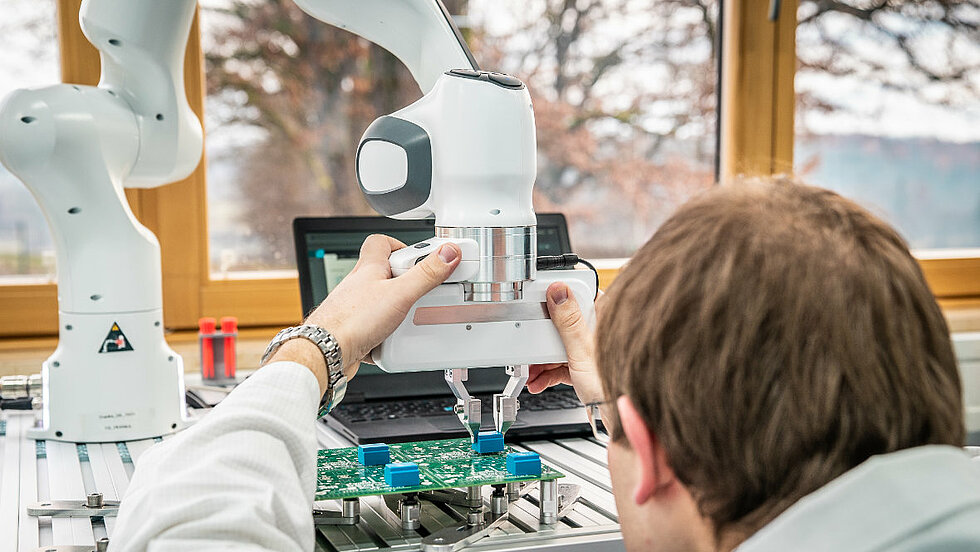 Zusammenarbeit mit Cobot