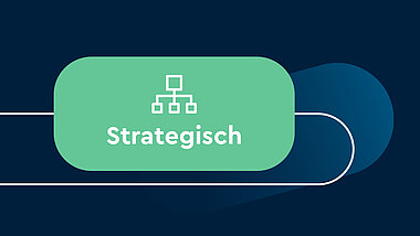 Grüner Button Strategisch