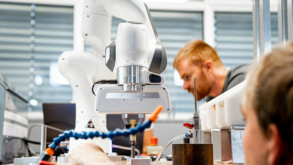 Zusammenarbeit mit Cobot