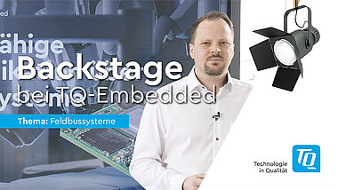 Backstage bei TQ-Embedded Feldbussysteme Andreas Willig