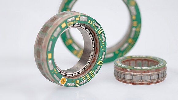 Three ILM motors of different sizes from TQ-RoboDrive
