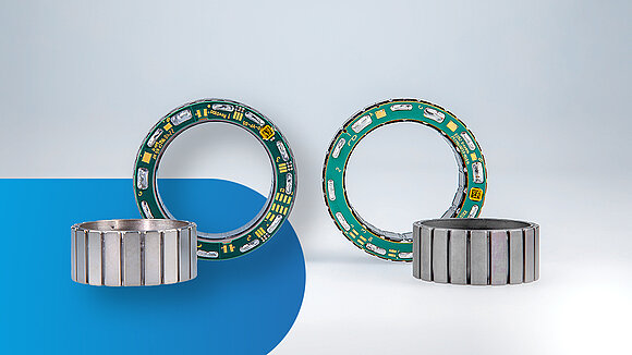 Two frameless servo motors from TQ-RoboDrive