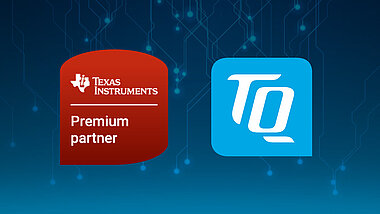 TI Premium Partner logo and TQ logo