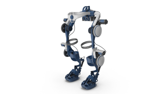 Exoskelett Modell schräg