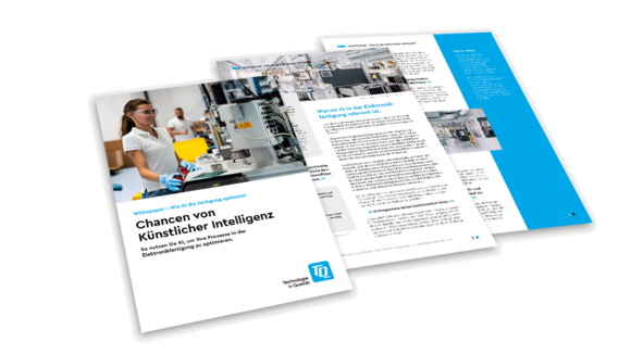 Whitepaper über künstliche Intelligenz in der Fertigung KI