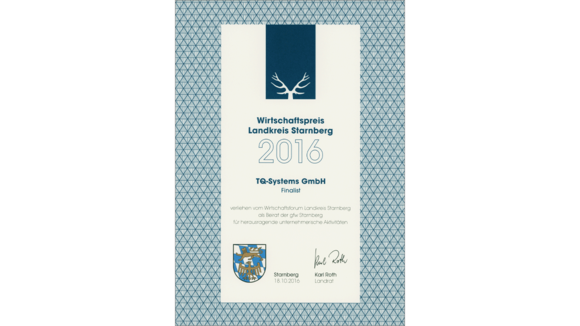 Certificate Wirtschaftspreis Certificate Wirtschaftspreis