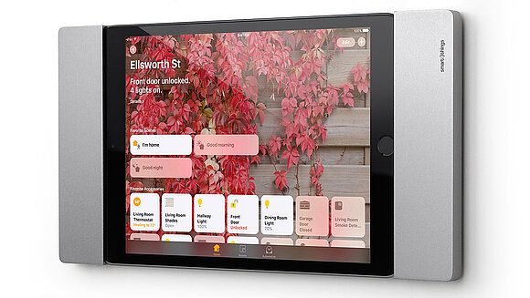 Markteinführung der stylischen iPad-Halterung "sDock" von smart things