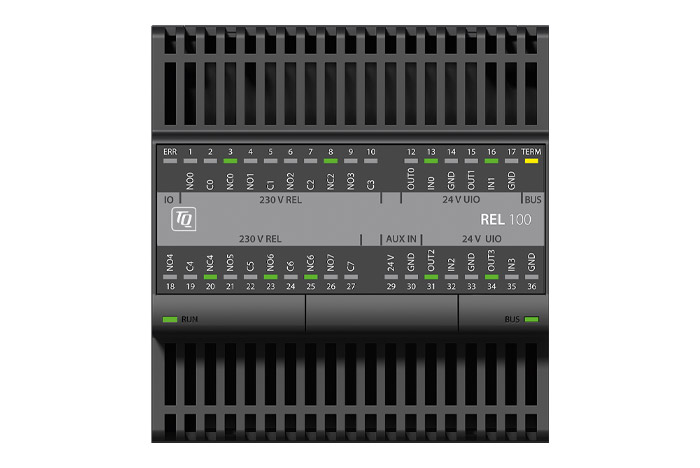 RE100 - Relaismodul zum Schalten von Lasten.