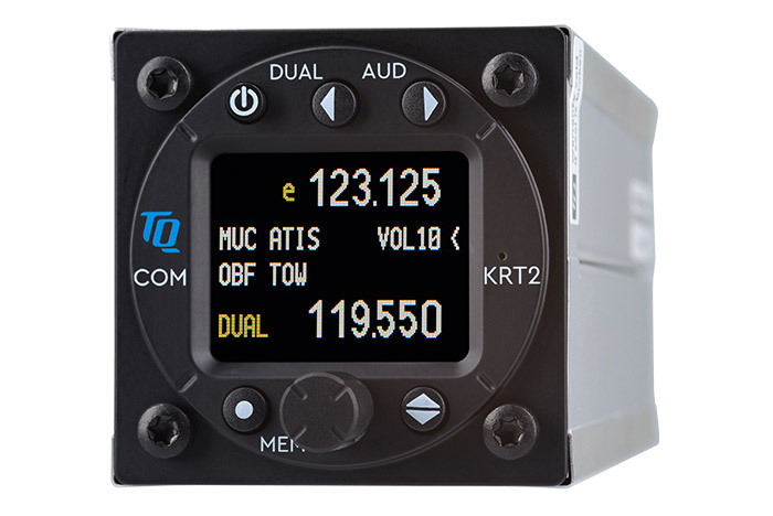 Aviation Radio KRT2-S - Aviation radio KRT2-S 57mm Ø