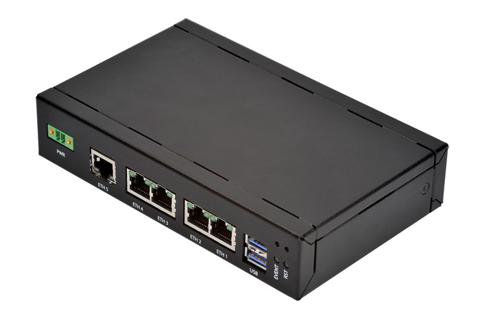 Embedded BoxPC LBoxLS1012AL - Box PC based on the MBLS1012AL for a cost-effective and small solution platform