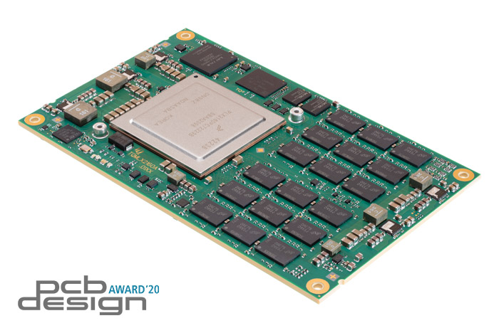 Embedded Module TQMLX2160A - Embedded Cortex®-A72 module based on LX2160A with enhanced data and networking performance.