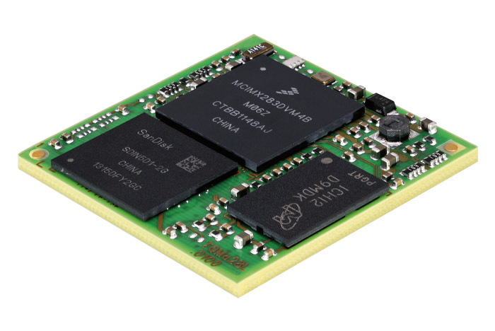 Embedded Module TQMa28L - Smallest Arm® 9 LGA module based on i.MX28 with good graphics and computing power.