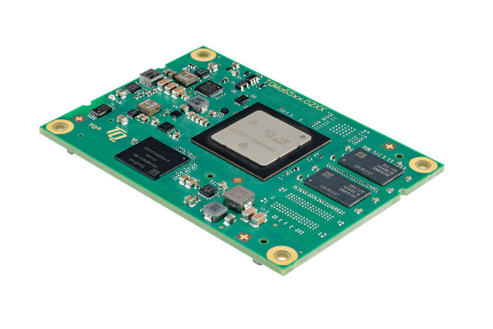 Embedded Modul TQMa65xx - Embedded Cortex®-A53-Modul basierend auf AM65xx für Anwendungen mit erweiterten Echtzeitanforderungen.