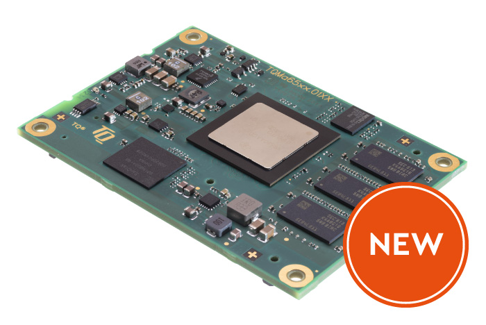 Embedded Modul TQMa65xx - Embedded Cortex®-A53-Modul basierend auf AM65xx für Anwendungen mit erweiterten Echtzeitanforderungen.