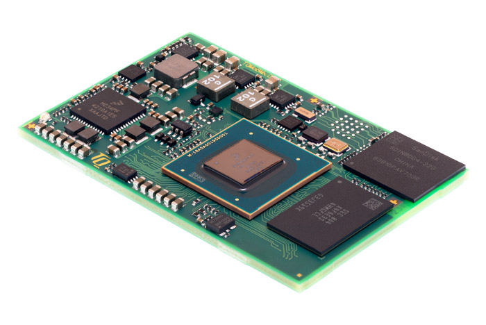Embedded Module TQMa8Mx - Embedded Cortex®-A53 module based on i.MX8M with extended audio and video functions.