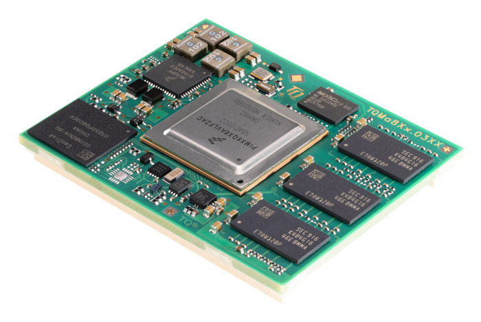 Embedded Module TQMa8Xx - Embedded Cortex®-A35 module based on i.MX8X with high computing power combined with high-speed interfaces.