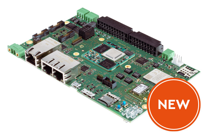 Embedded Mainboard MBaX4XxL mit New-Button