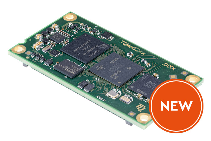 Embedded Module TQMa62xx - Embedded Cortex®-A53 module based on TI AM62xx for applications with enhanced computing & scalable graphics performance