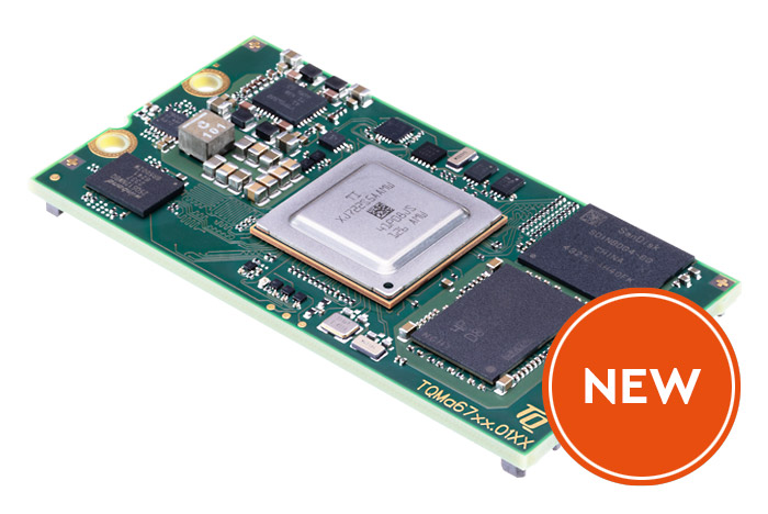 Embedded Modul TQMa67xx - Embedded Cortex®-A53 Modul basierend auf der CPU AM67xx von TI. Mit KI, Vision ISP und 3D GPU.