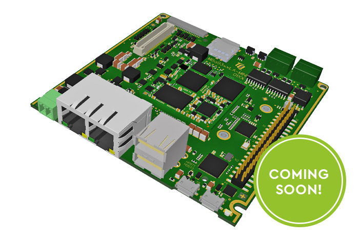 Embedded Single Board Computer MBa93xxLA-MINI - Single Board Computer (SBC) based on TQMa93xxLA as a platform with TSN Gigabit Ethernet, ML Accelerator and Graphics support