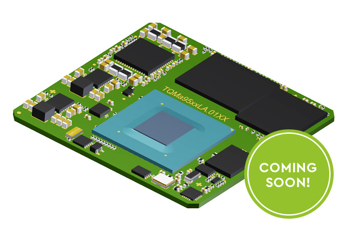 Embedded Modul TQMa95xxLA - Embedded Cortex®-A55 Modul basierend auf i.MX 95 mit Machine Learning Accelerator