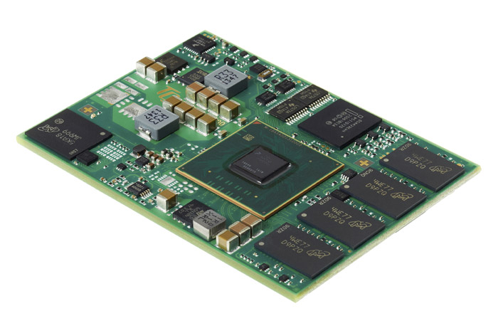 Embedded Module TQMT1042 - Quad-Core Power Architecture® module with high I/O connectivity and processing power with low power consumption.