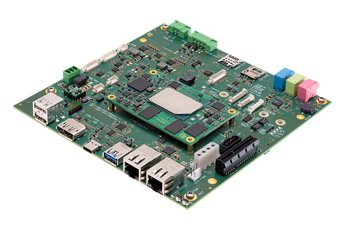 Embedded Carrierboard MB-COME10-2 - Mini-ITX Carrier Board for COM Express® Type 10 Mini Modules.