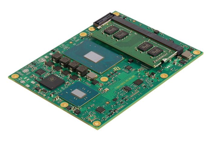 Embedded Modul TQMx70EB - COM Express® Basic mit Intel® Core™ (7th Generation) 7000E series ("Kaby Lake-H")
