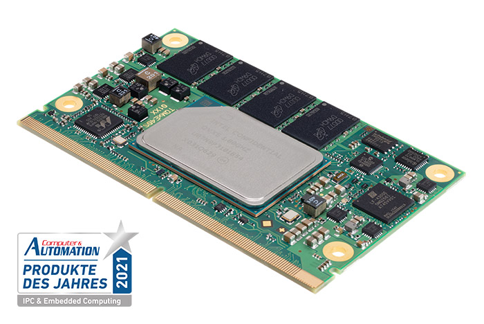 Embedded Modul TQMxE40S - SMARC 2.1 Modul mit Intel Atom® x6000 Serie, Pentium® und Celeron® Prozessoren der 6. Generation ("Elkhart Lake")
