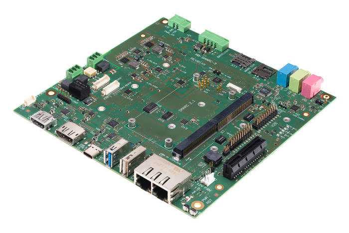 MB-SMARC-3 - Mini-ITX Carrier Board für SMARC 2.0/2.1 Module.